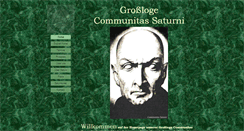 Desktop Screenshot of communitas-saturni.de