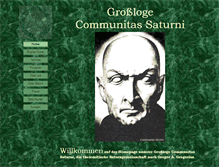 Tablet Screenshot of communitas-saturni.de