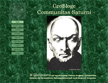 Tablet Screenshot of communitas-saturni.org